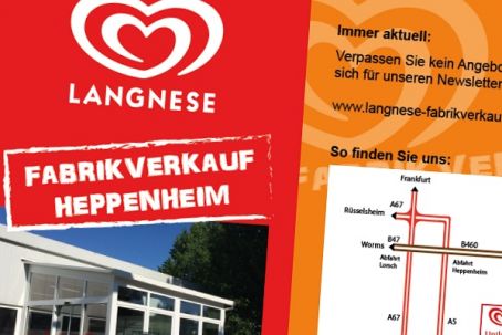 Langnese Fabrikverkauf